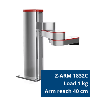 Z-ARM 1832C Load 1 kg Arm reach 40 cm