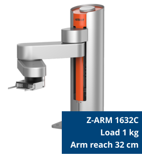 Z-ARM 1632C  Load 1 kg Arm reach 32 cm cm