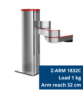 Z-ARM 1832C Load 1 kg Arm reach 32 cm cm